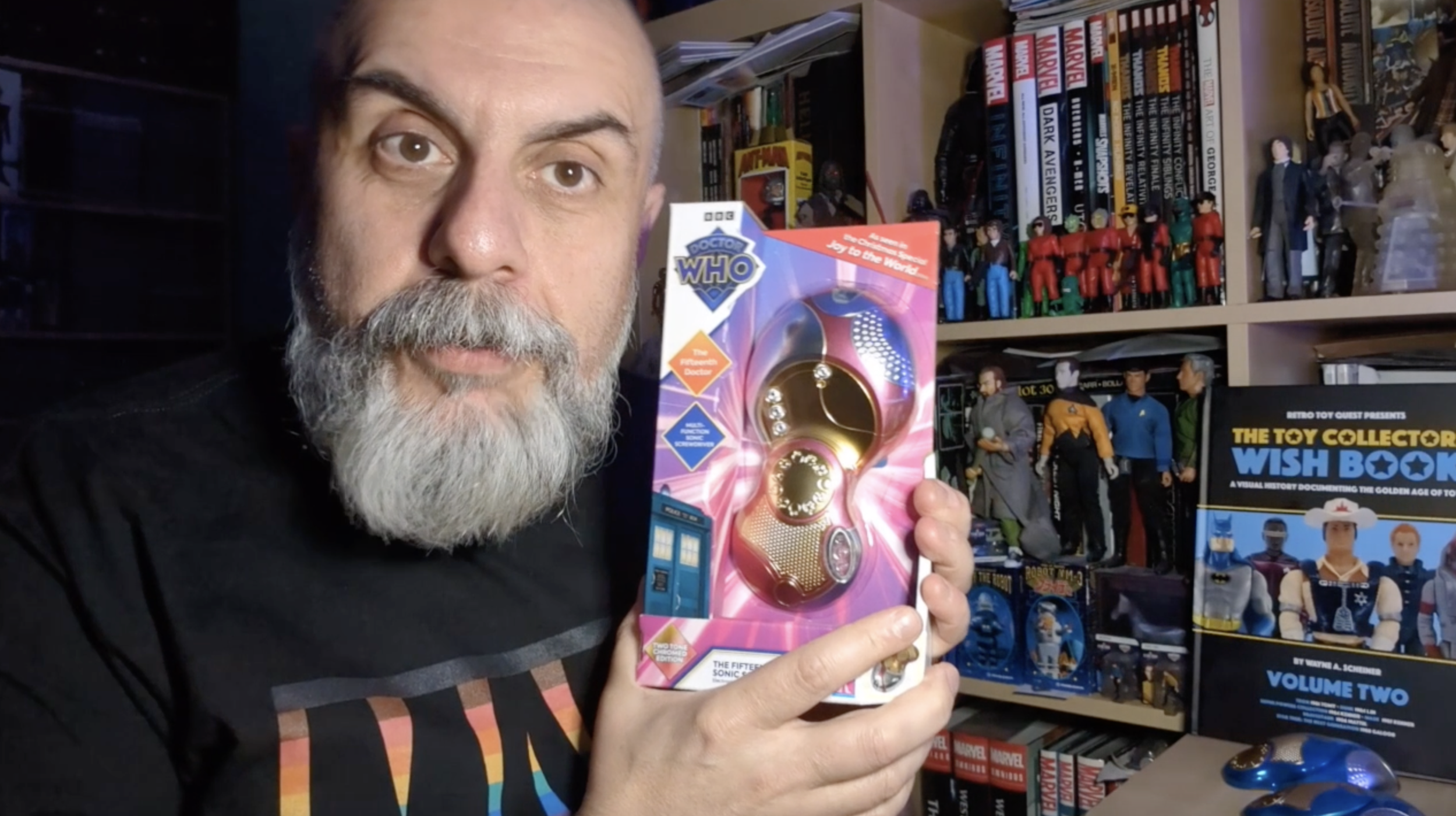 Character Options - Doctor Who - 15th Doctor's Sonic Screwdriver Two Tone Chromed | Bruno's Boxes