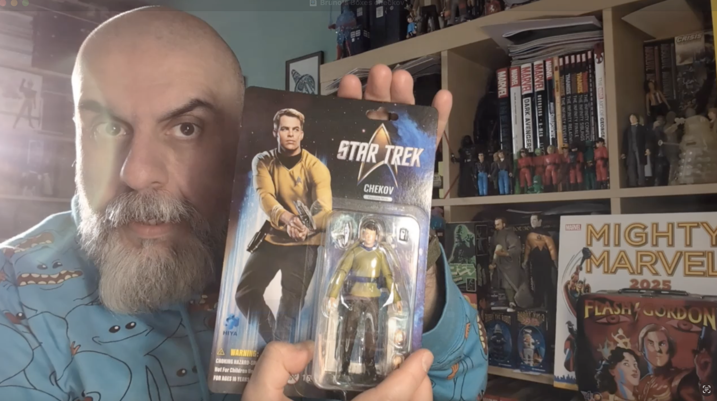HIYA TOYS - STAR TREK 2009 Exquisite Mini Series Pavel Chekov figure unboxing! | Bruno's Boxes