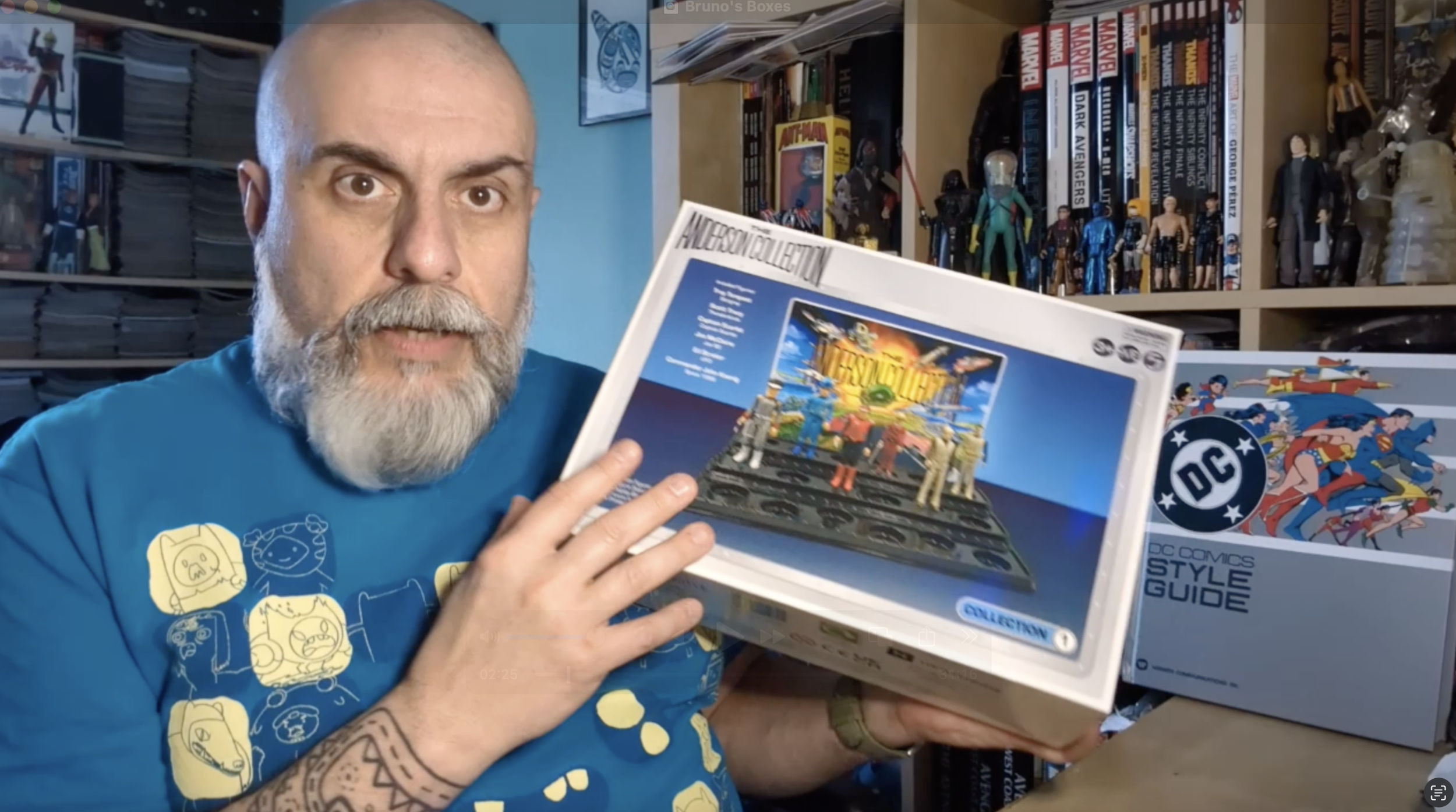 Master Replicas - Anderson Collection 1 Action Figure Box Set Unboxing! | Bruno's Boxes