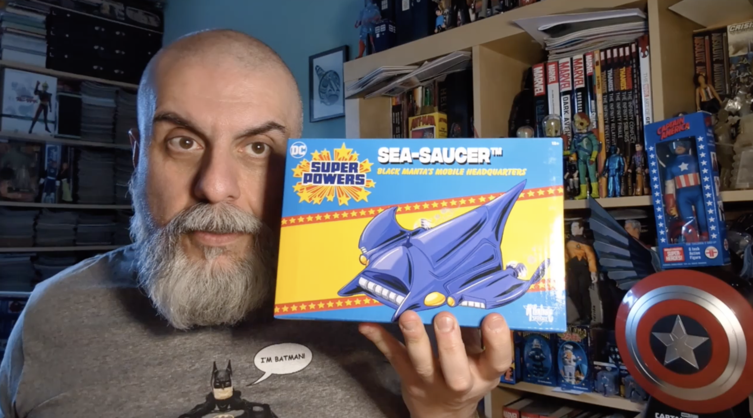 McFarlane - Super Powers - The Bat Multicraft and Sea-Saucer vehicles Unboxing! | Bruno's Boxes