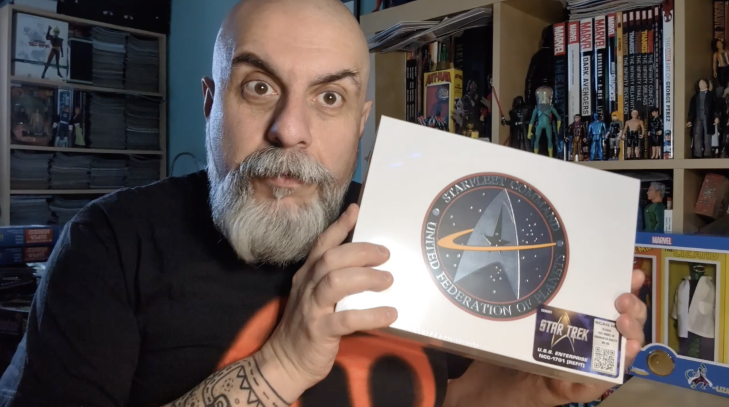 Corgi - Star Trek - USS Enterprise NCC-1701 [Refit] (The Wrath of Khan) Unboxing! | Bruno's Boxes