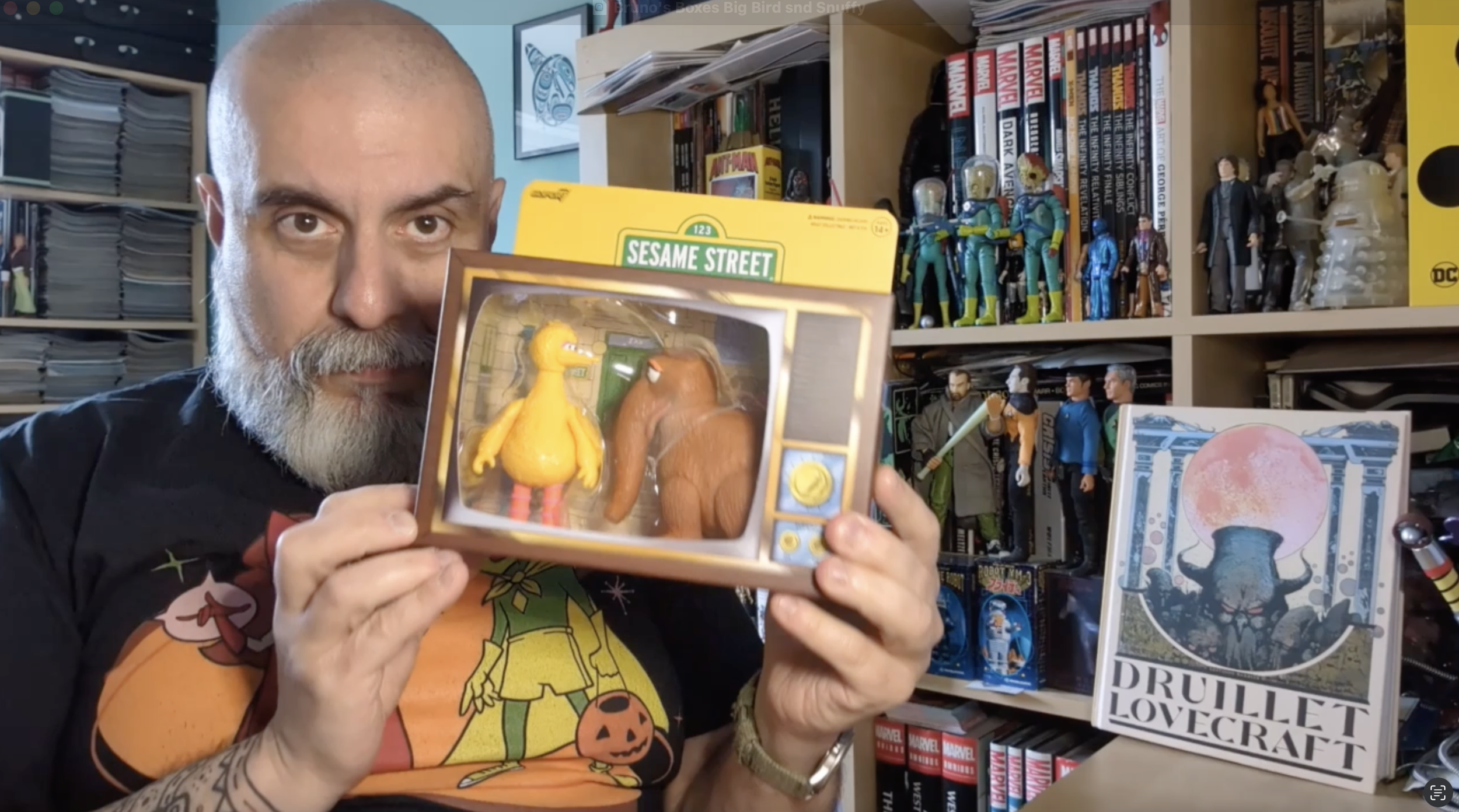 Super7 Reaction - Sesame Street - Big Bird And Mr. Snuffleupagus 2-pack Unboxing! | Bruno's Boxes