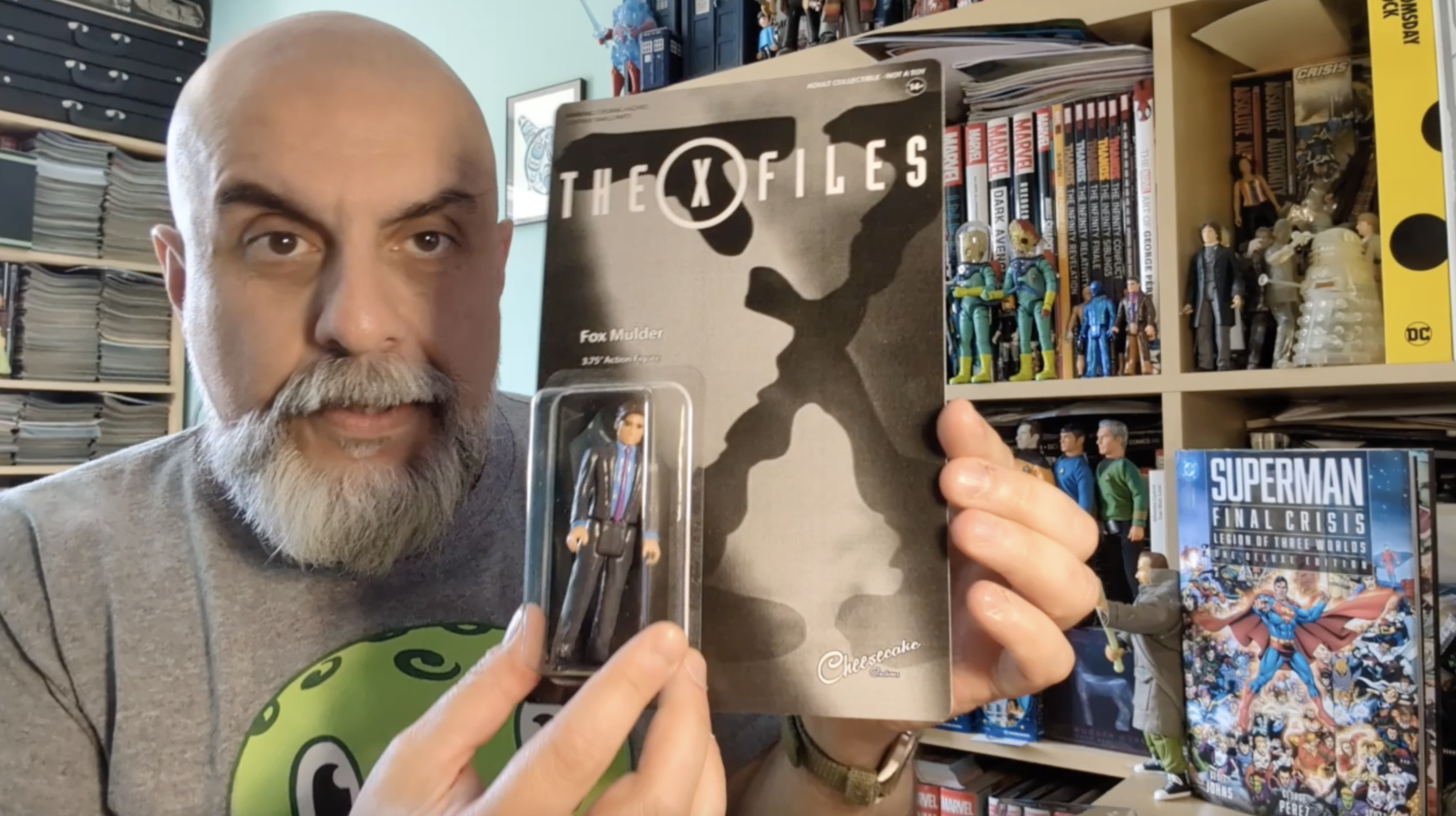 Nema Studios - Cheesecake Customs - X-Files Wave 1 Action Figures unboxing! | Bruno's Boxes