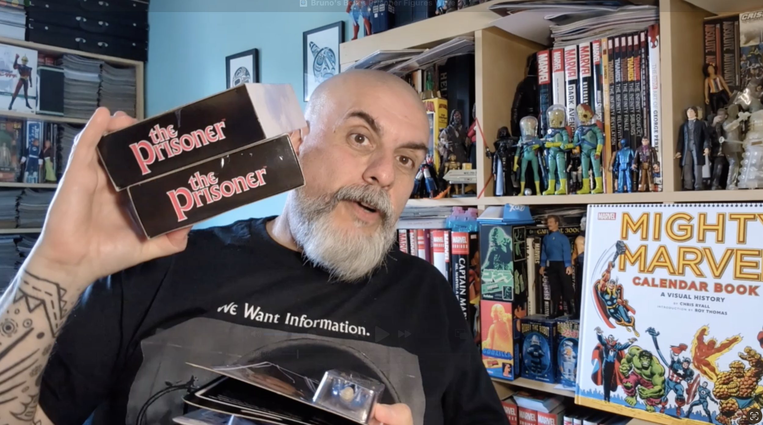 Wandering Planet Toys - The Prisoner Retro Style Action Figures Wave 2 Unboxing! | Bruno's Boxes
