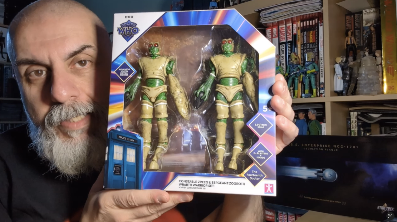 Character Options - Doctor Who - Constable Zreeg and Sergeant Zogroth figure set | Bruno's Boxes