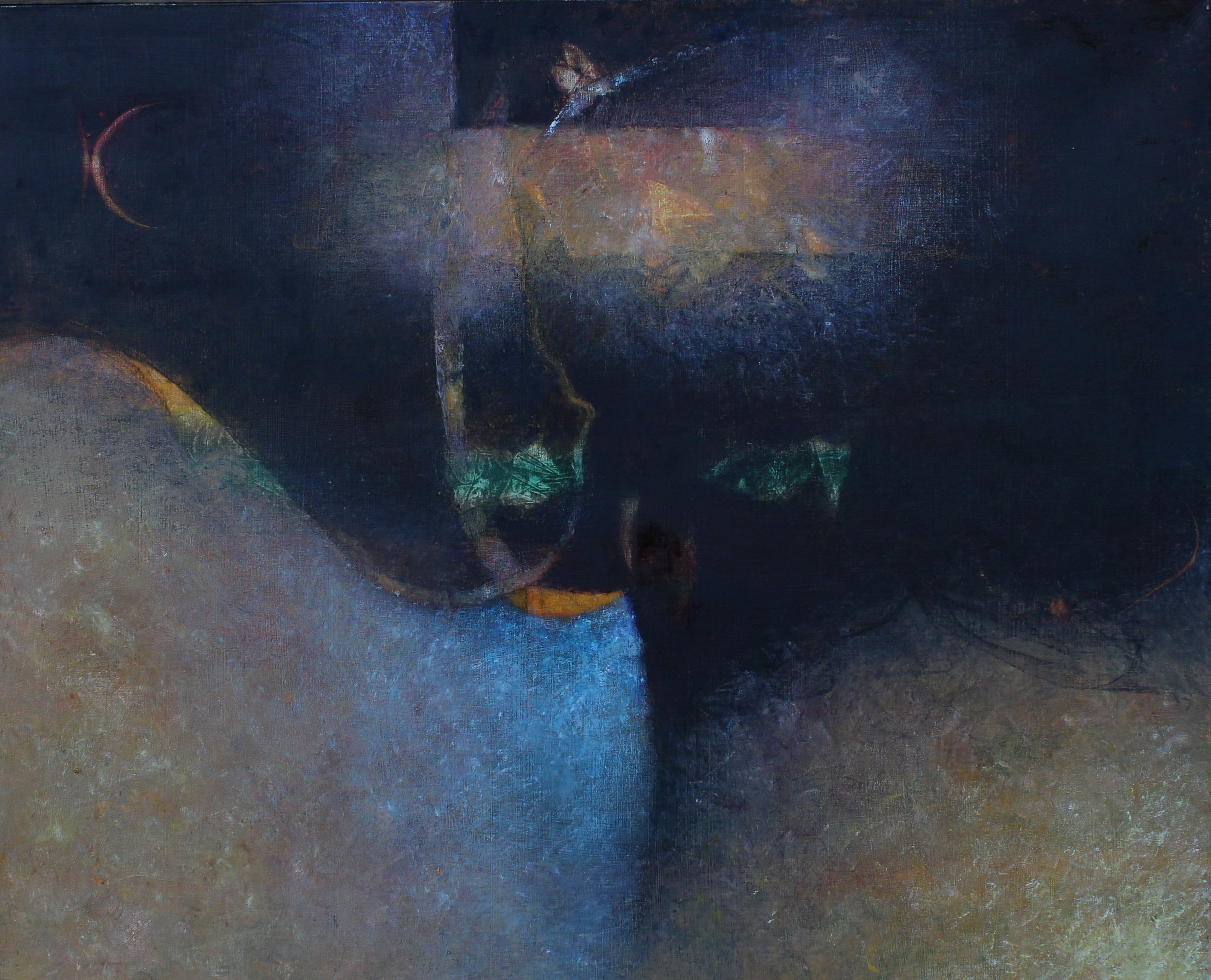 Star Husks, 36"x44"