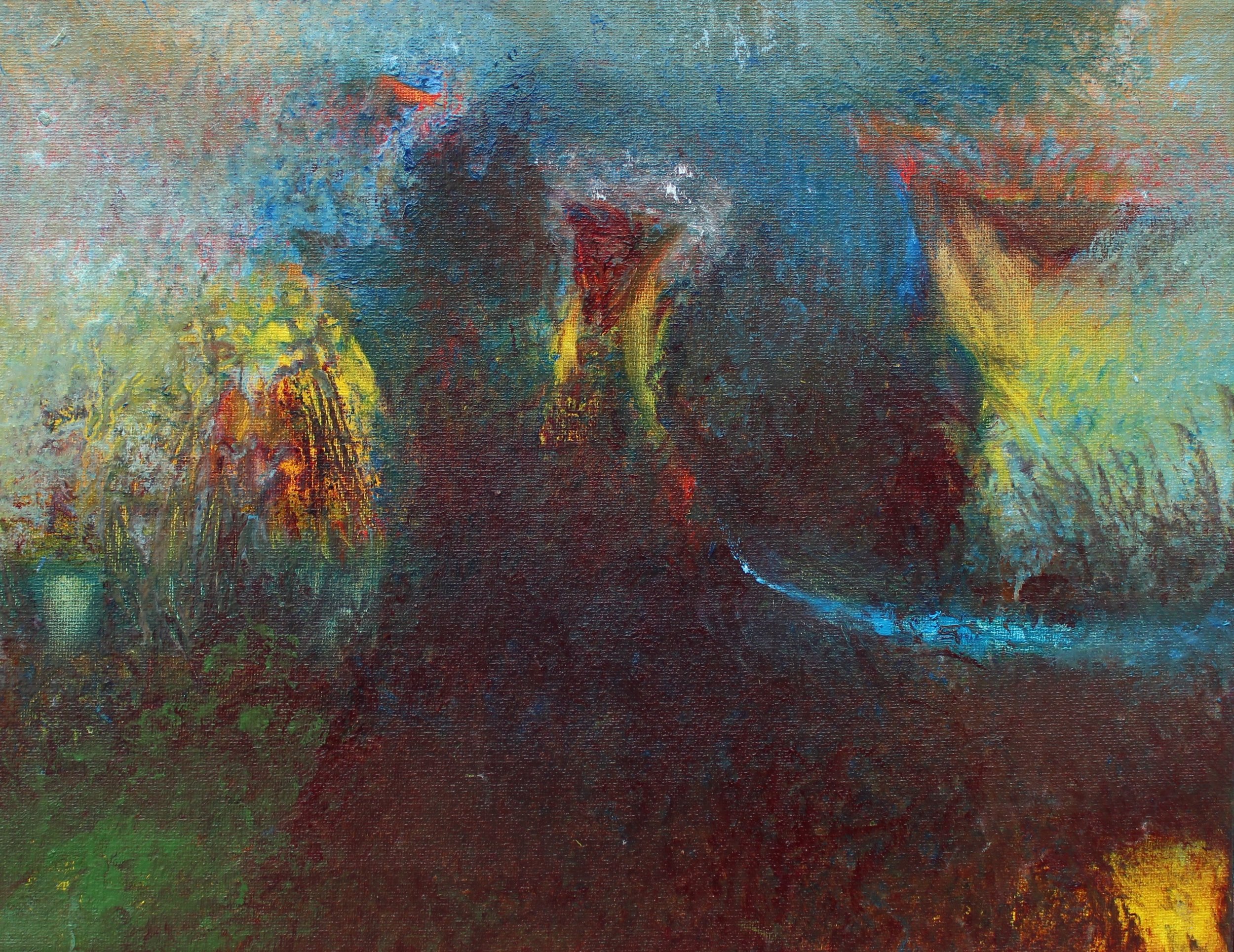 Blue Lagoon 2, 11"x14"
