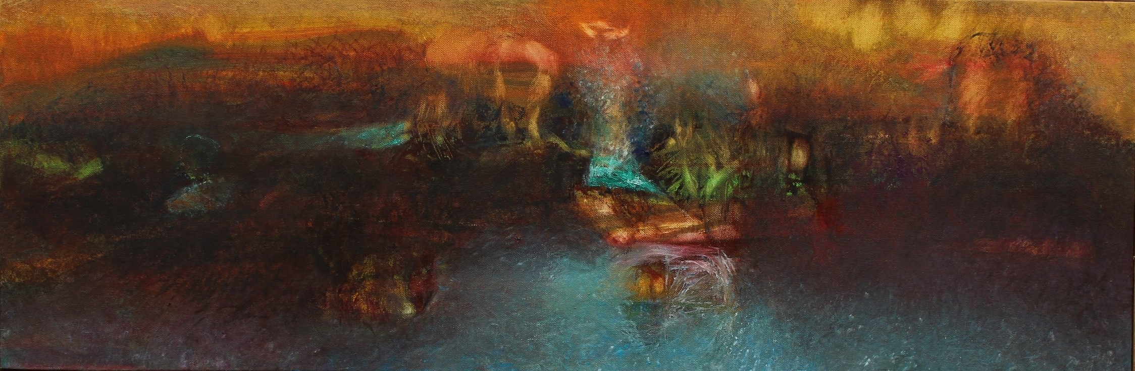 The Water's Edge, 12"x36"