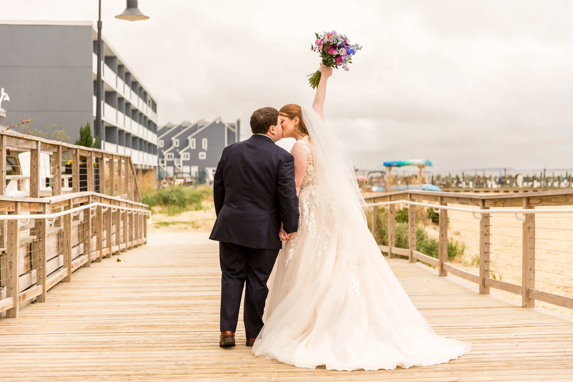 A Waterfront Wedding at Lighthouse Cove Event Center | Eastern Shore Wedding