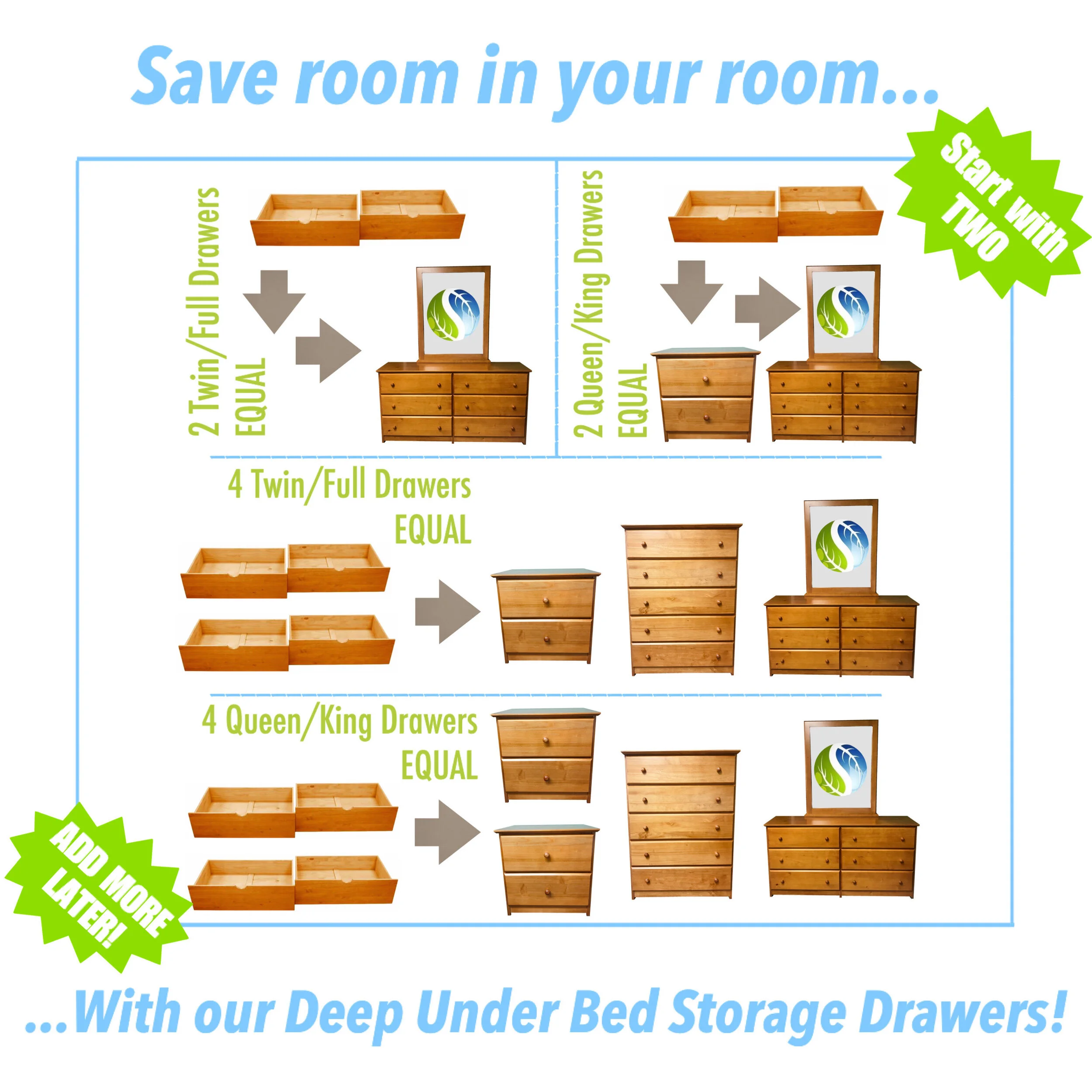 platform bedUnder Bed Options Storage & TrundlesUnder Bed Options