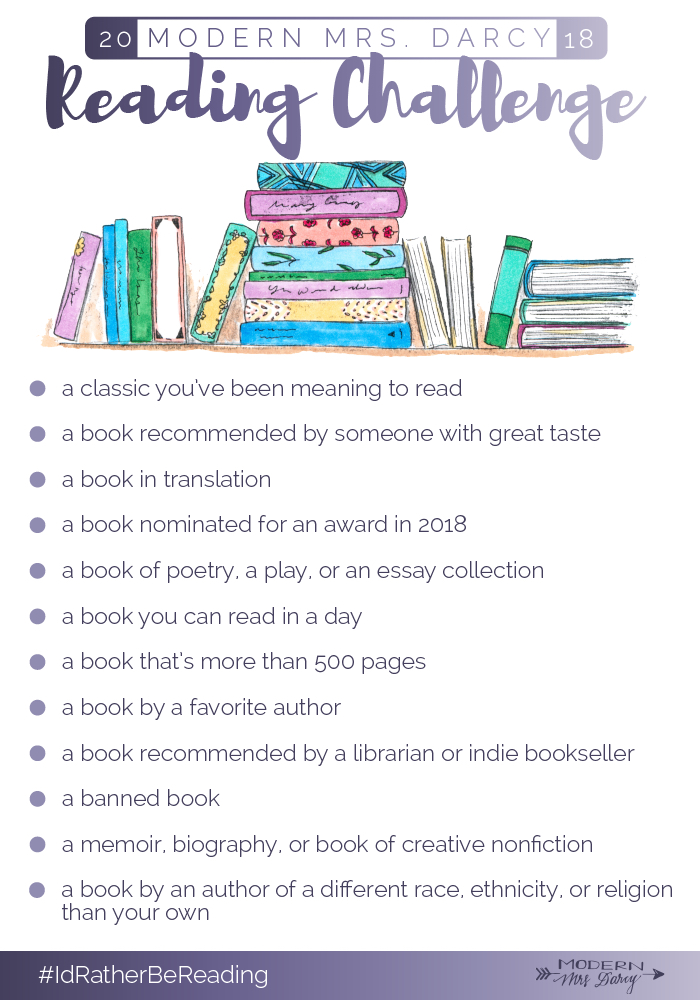 Reading Challenge 2018