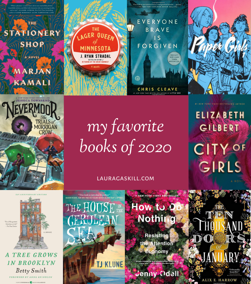 My Favorite Books of 2020 • Laura Gaskill • A Warm And Cozy Place For Books