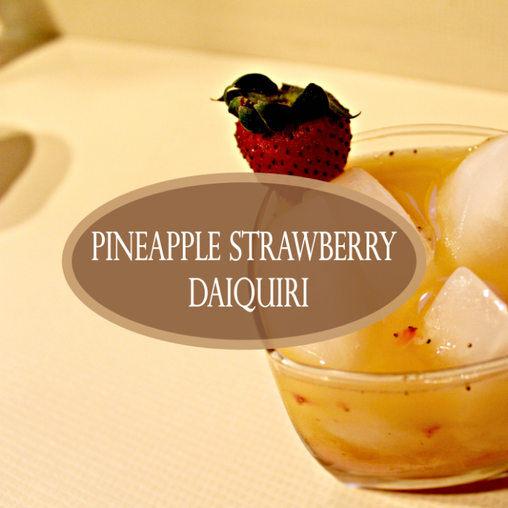 Strawberry Pineapple Daiquiri Recipe — Lattes, Life & Luggage
