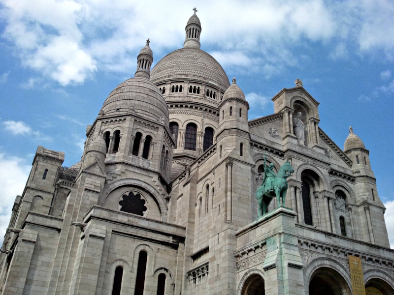 The Sacré-Cœur Basilica on Montmartre