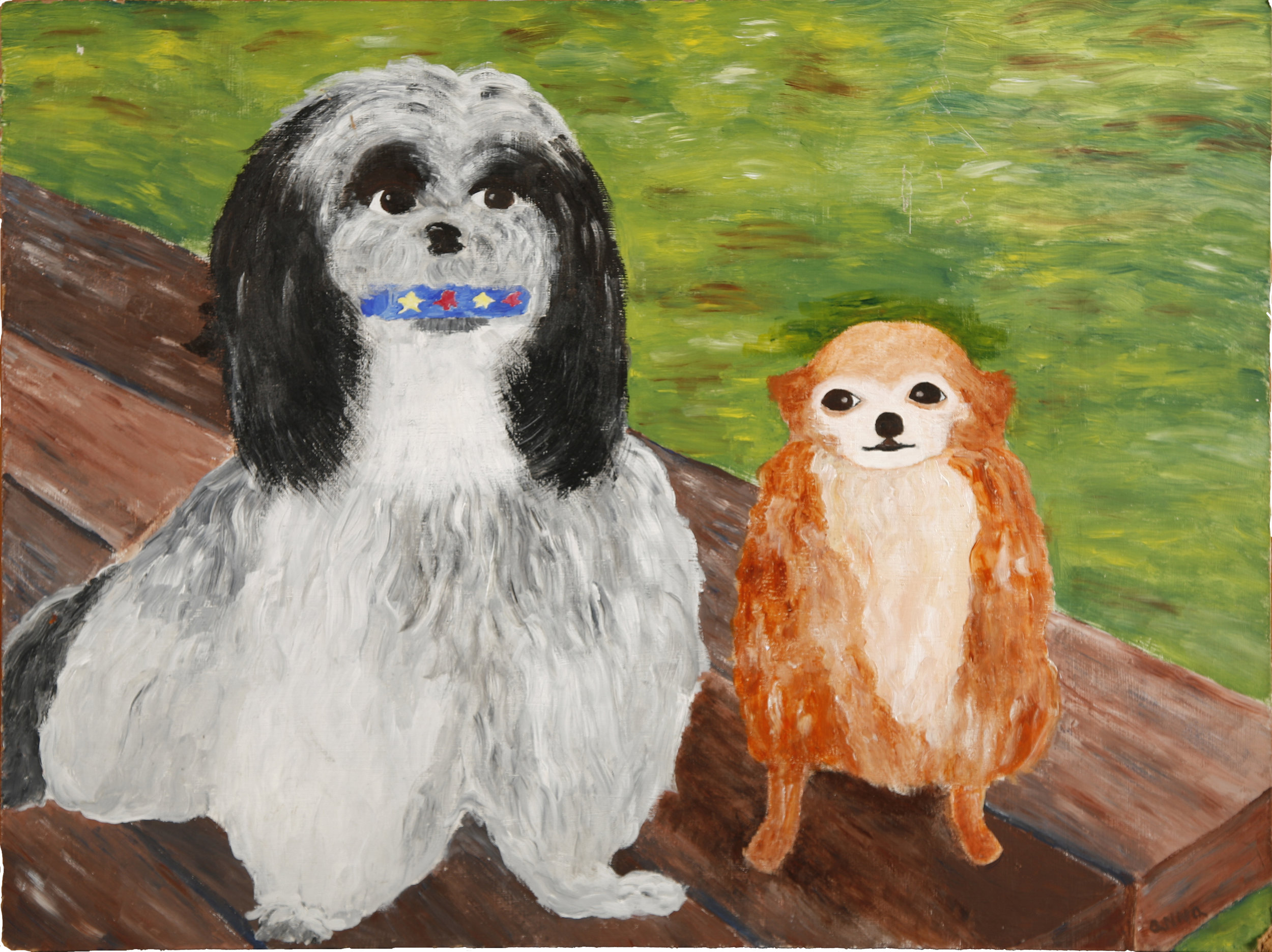 Charlie & Sheba c/o The Museum of Bad Art