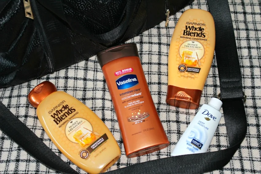 A few things you should leave at home instead of taking with you. Most are available from hotels and if not, grab a few travel size bottles at the nearest drugstore. 