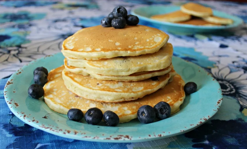 Simple Blueberry Pancakes Brunch Recipes — Lattes, Life & Luggage