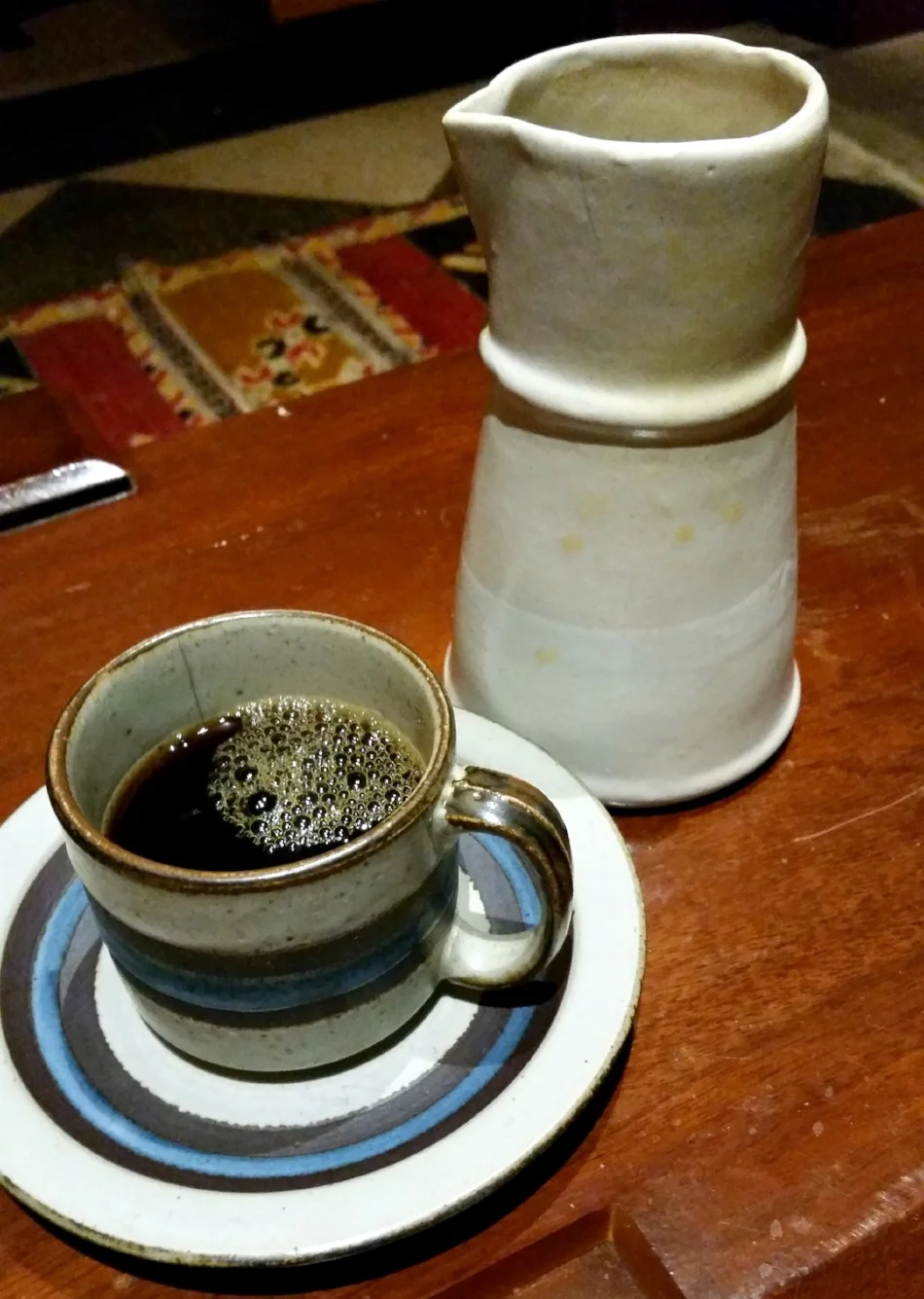 Carafe of pour over at Cafe Integral