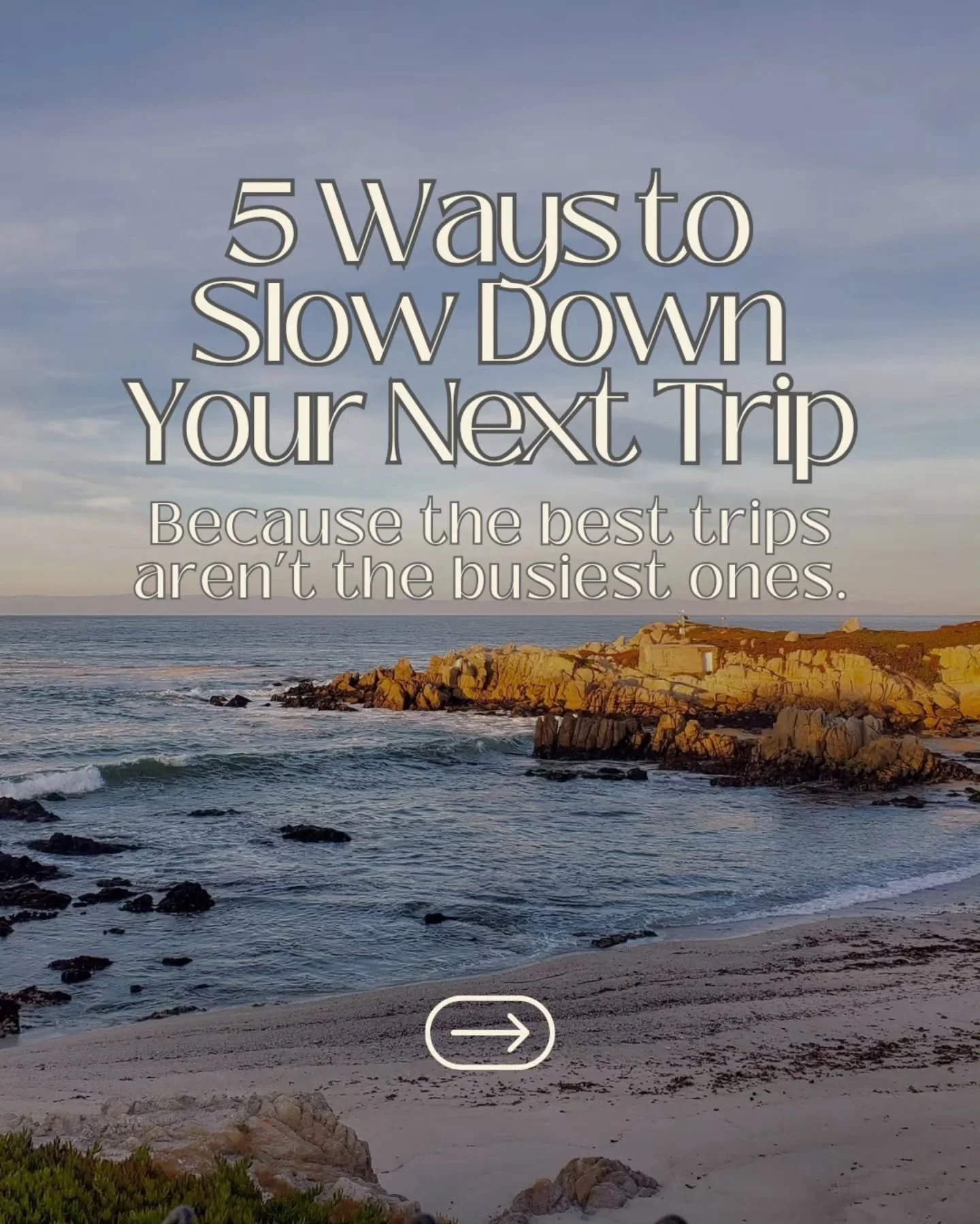 Slow travel isn&rsquo;t about doing nothing, it&rsquo;s about doing things with intention.

When you stop racing through a destination, you start actually experiencing it. The energy of a caf&eacute;, the quiet of a side street, the way the morning l