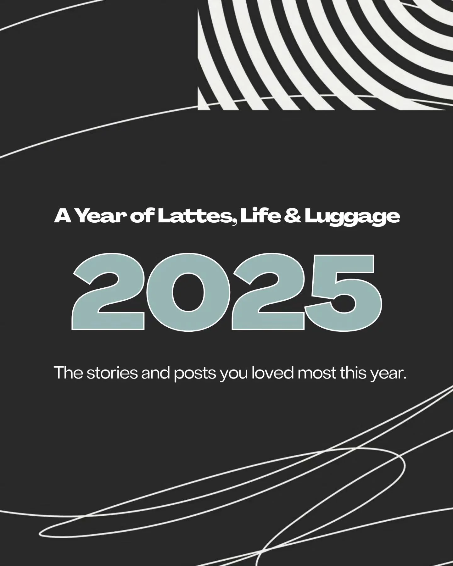 Happy one year anniversary to us! Lattes celebrated its first birthday last week so we &quot;wrapped&quot; the year to celebrate 🥂

Thanks to all of our readers and everyone who's been following along, whether you're new friends or OG's from back in