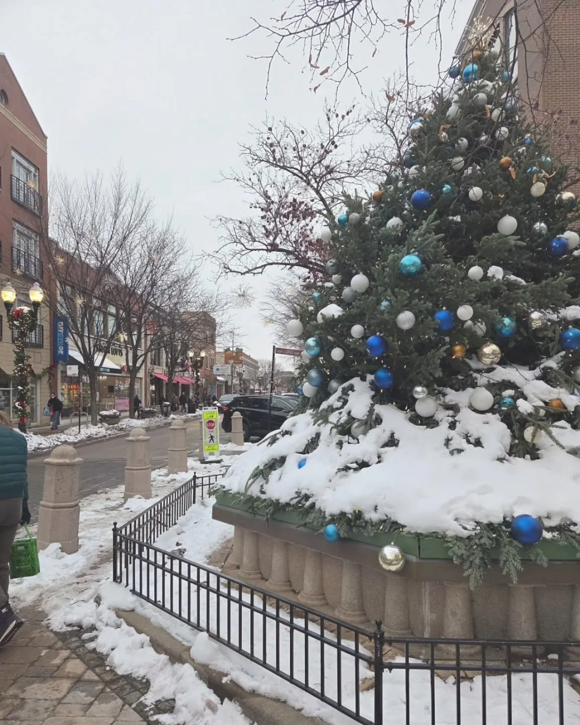 Chicago feels quieter in December ❄️

There&rsquo;s a softness that settles over the city once winter arrives. Snow muffles the streets, windows glow warmer, and familiar sidewalks feel transformed by stillness and light. It&rsquo;s the season for wa