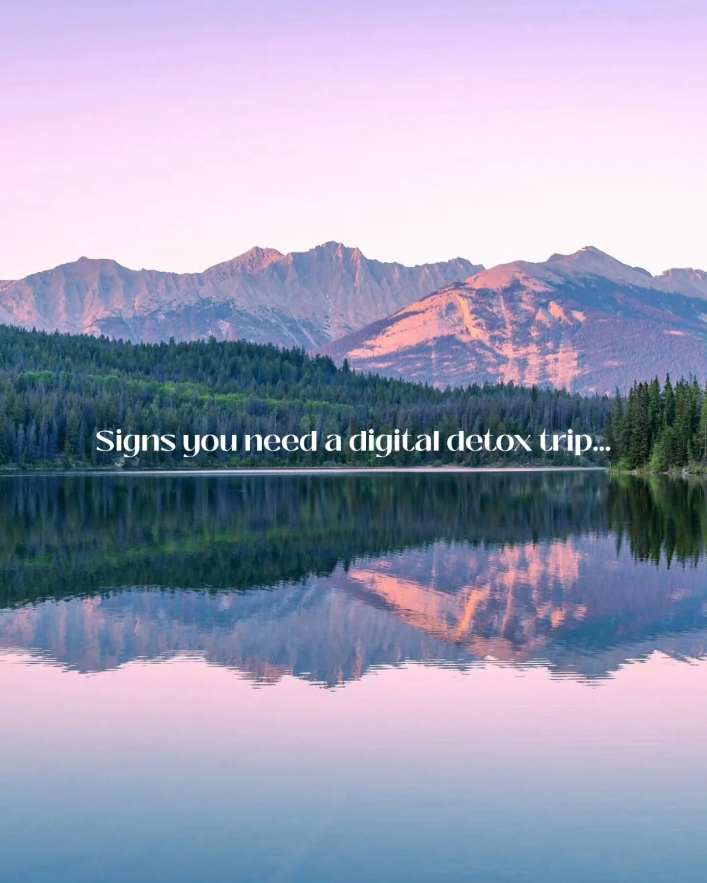 We&rsquo;re more connected than ever, yet many of us feel further from ourselves.

Constant notifications, endless scrolling, and always being reachable make it difficult to be fully present anywhere.

A digital detox trip creates space to step away 