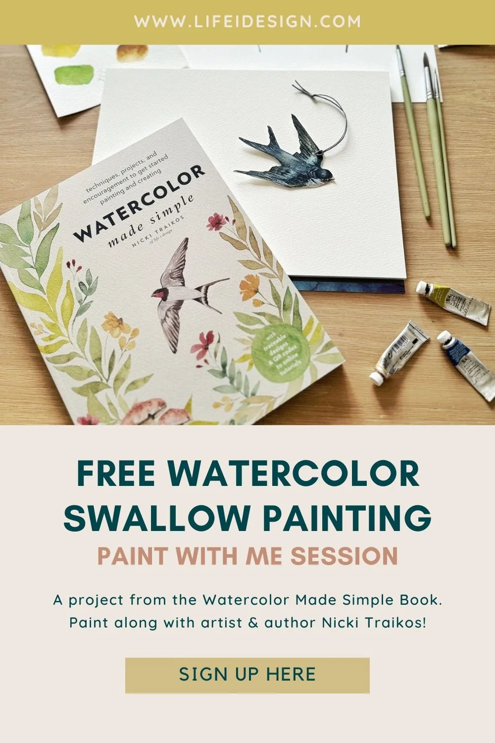 Paint With Me Session from the Watercolor Made Simple Book — Nicki ...