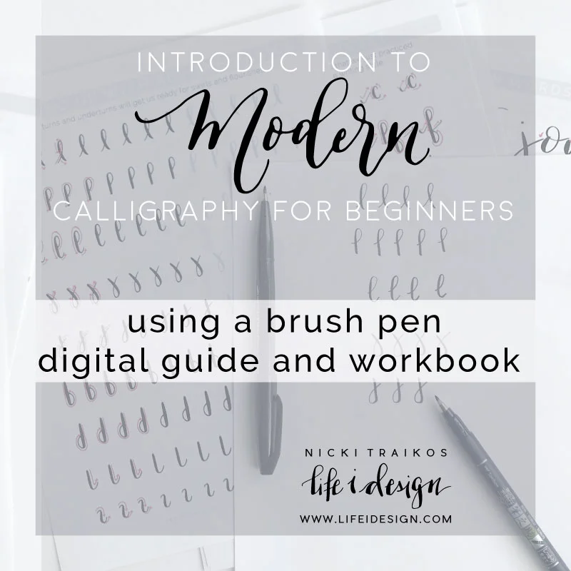 brush pen for beginners