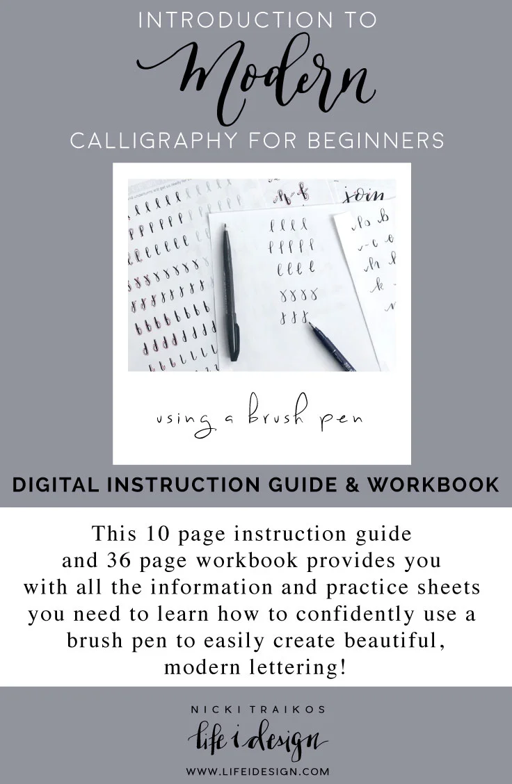 how to use brush pens