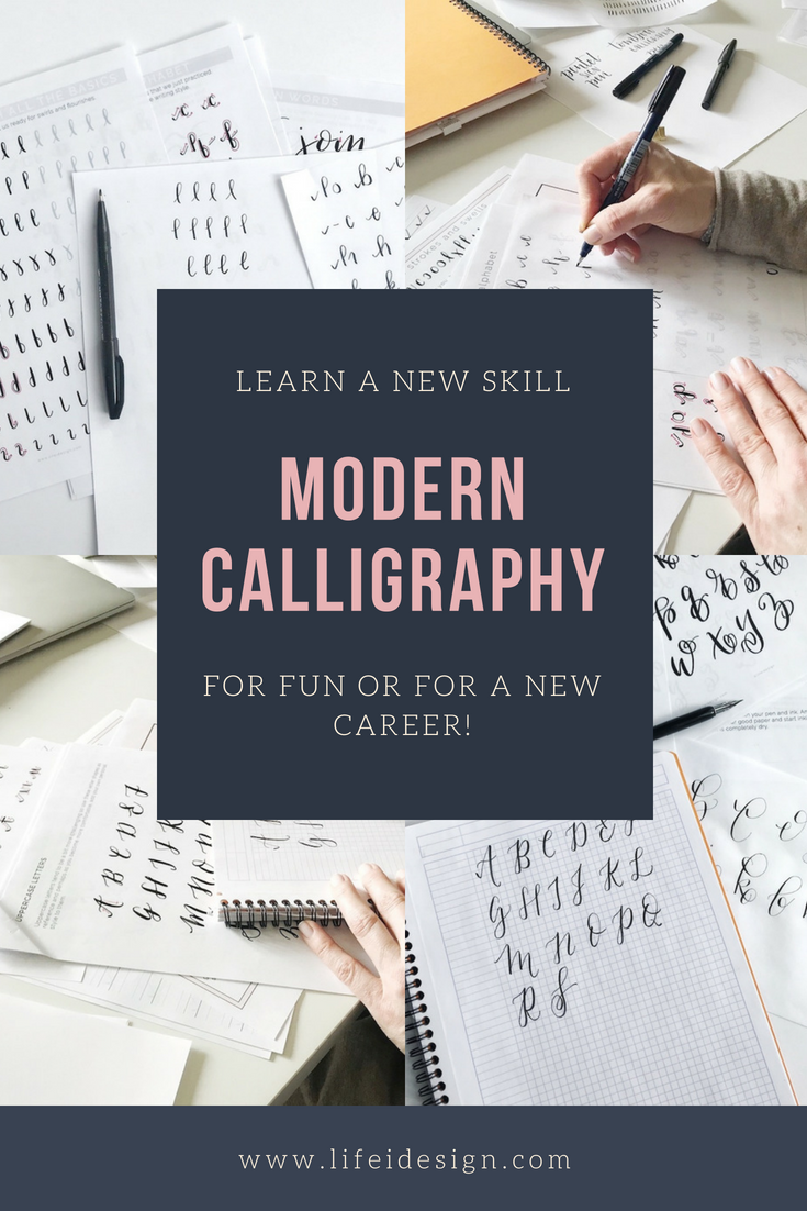 Modern Calligraphy: everything you need to know - Part Two — Nicki Traikos, life i design