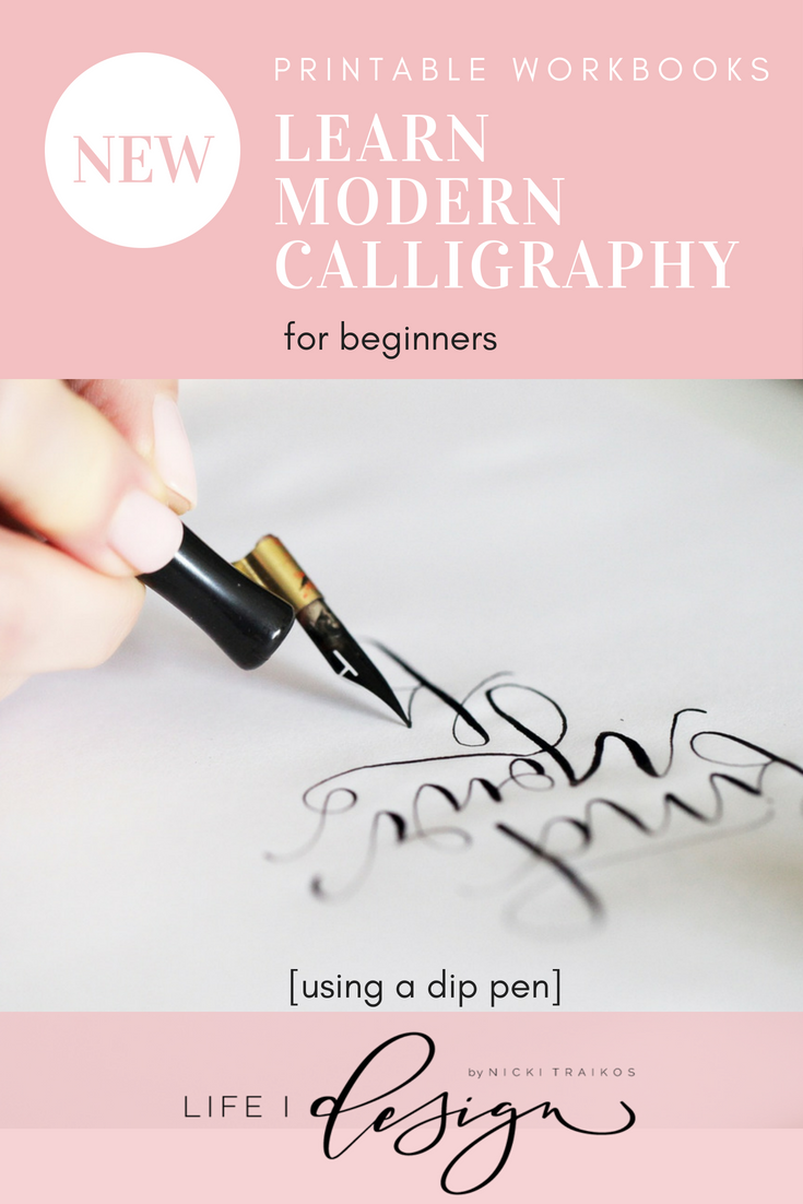 modern calligraphy for beginners using a dip pen.png