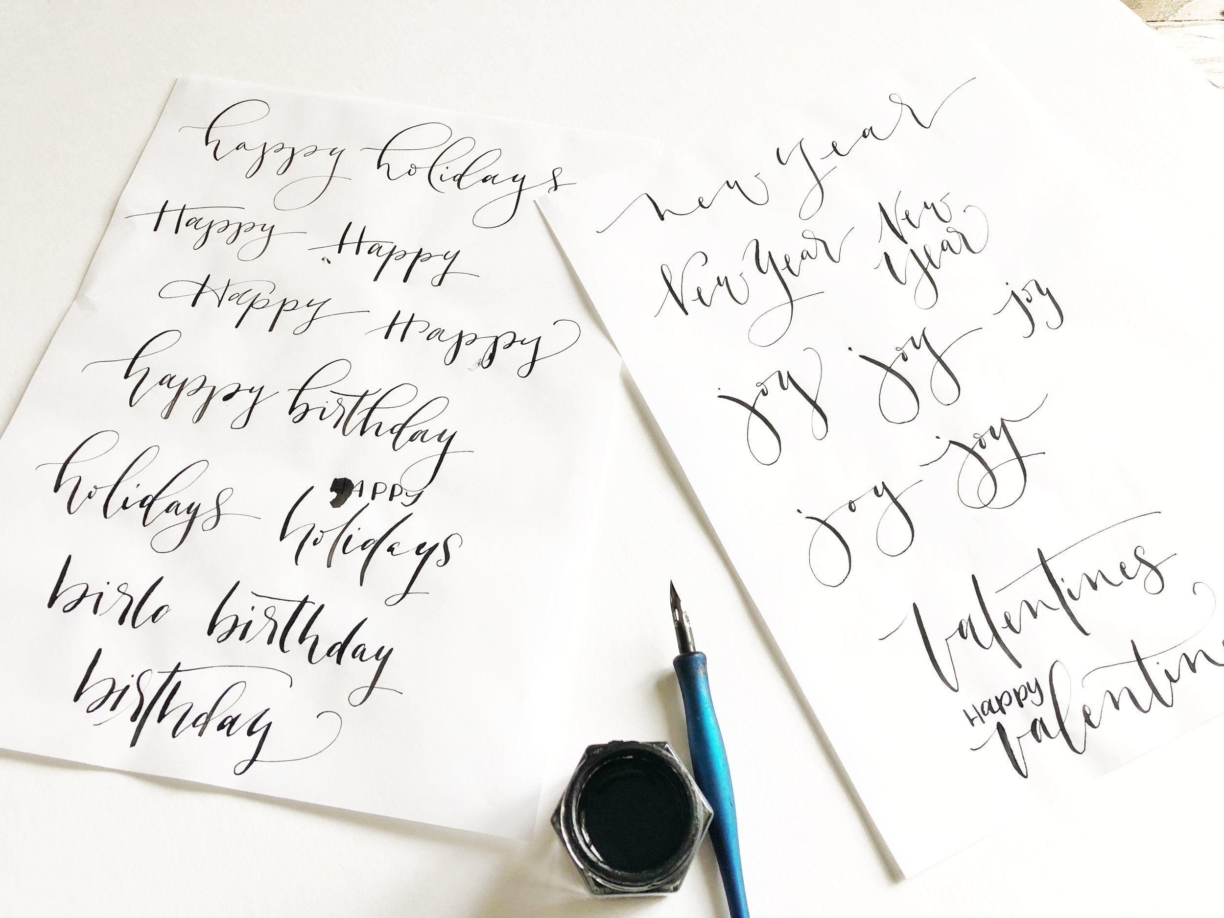 Modern Calligraphy and Hand Lettering for Beginners