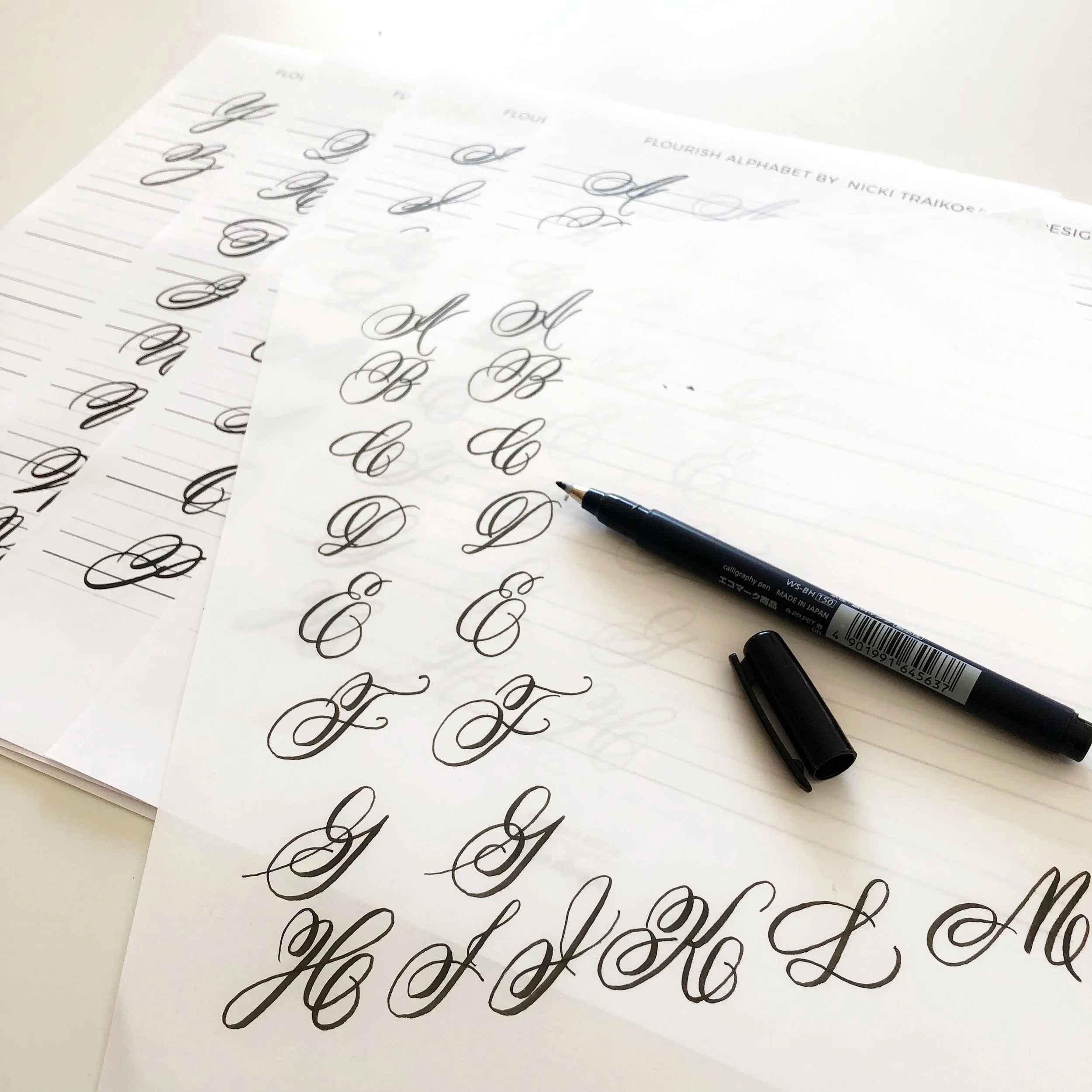 My top hand lettering tools for beginners — Nicki Traikos | life i design