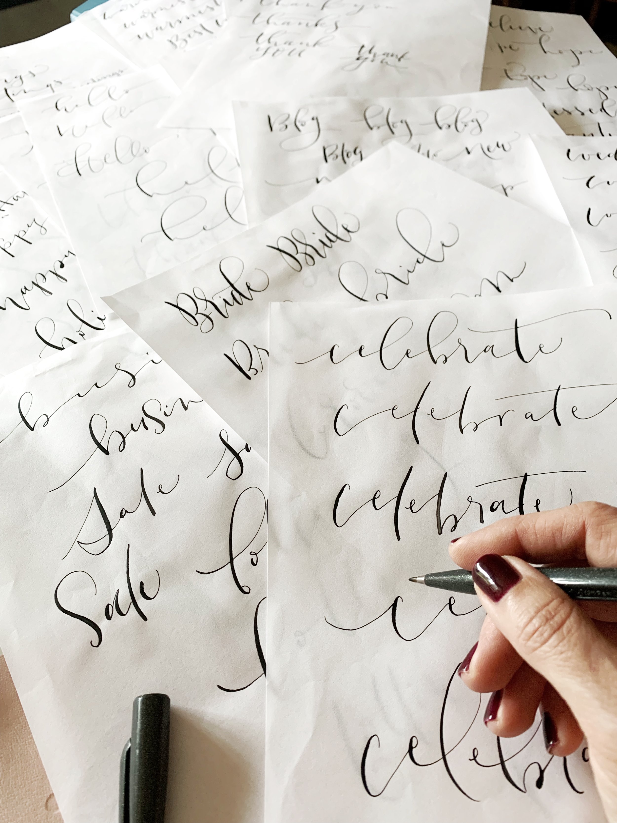 Calligraphy - from a hobby to a home based business. My personal ...