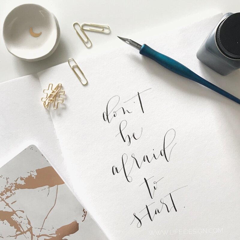 Dip Pen Modern Calligraphy for Beginners — Nicki Traikos | life i design