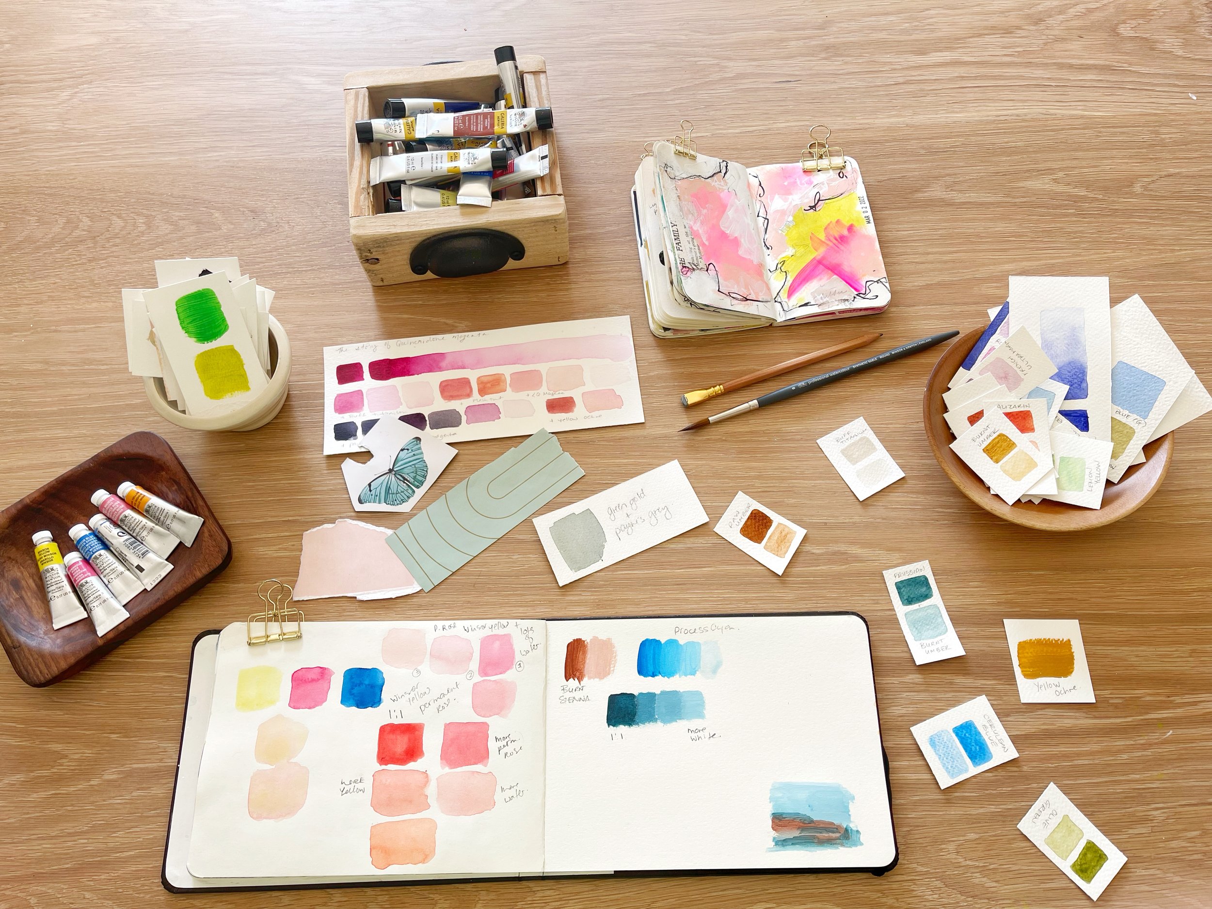 Modern Watercolor for Beginners is open! — Nicki Traikos, life i design