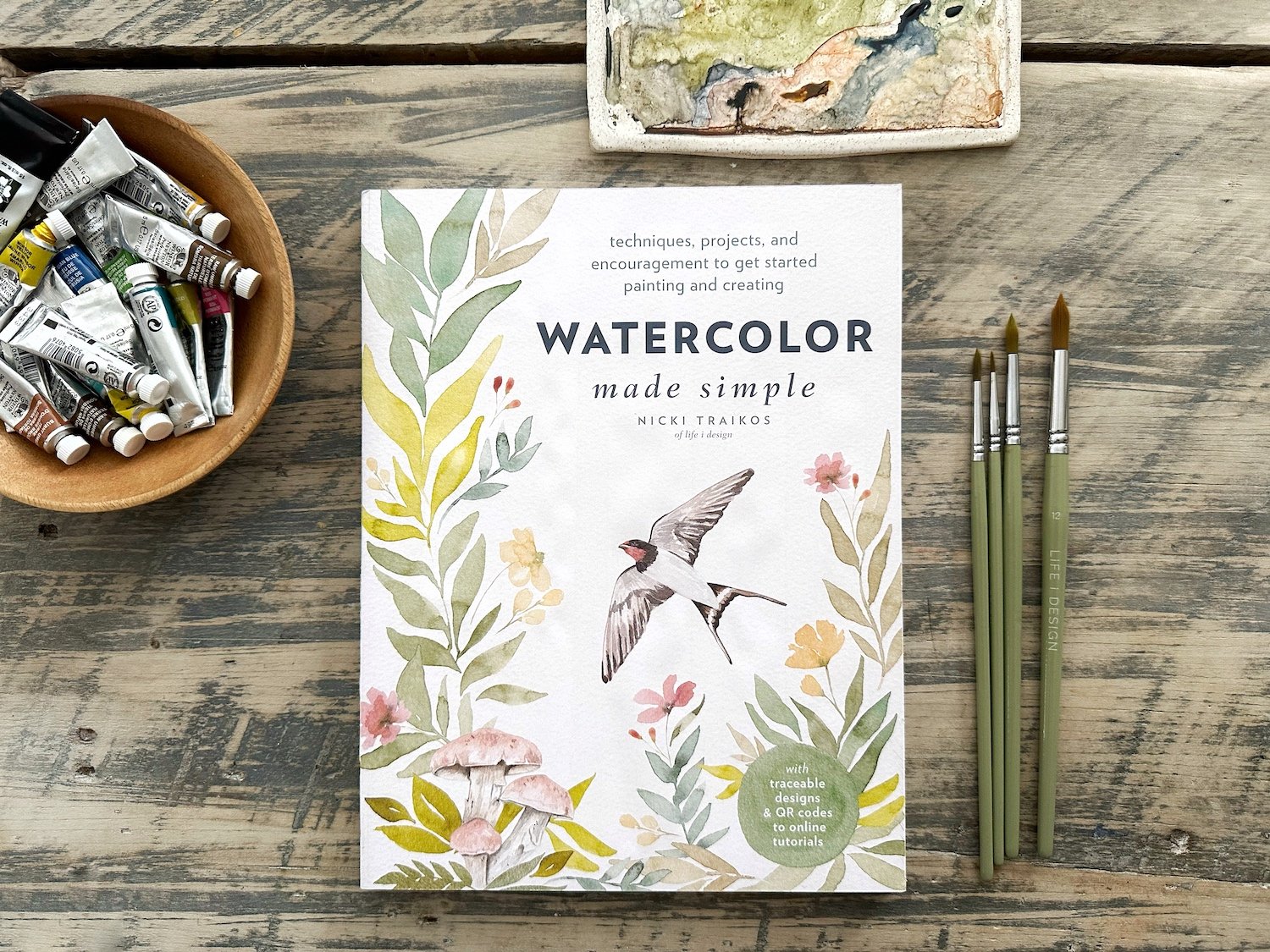Simple Watercolor Notebook For Painting