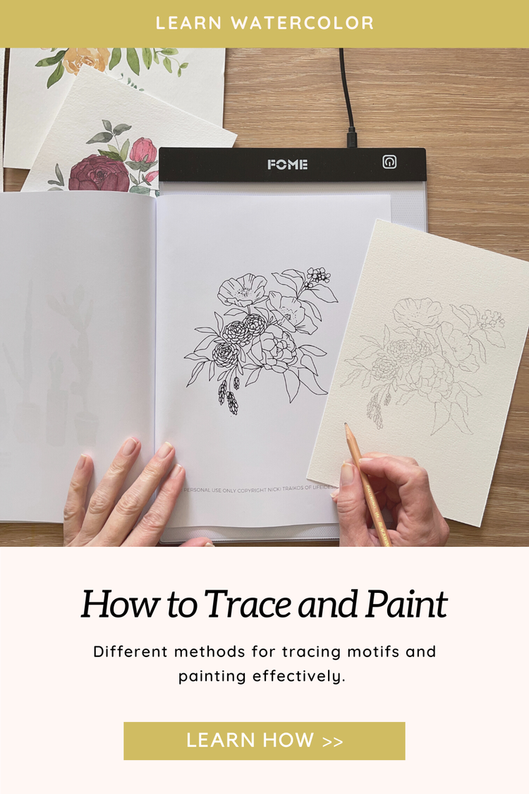How to use Tracing Paper to achieve your dream design! – Surfpaints