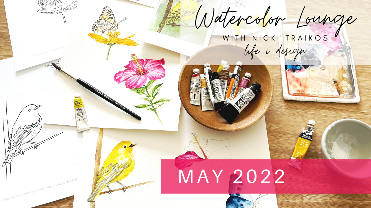 Create Your Own Handmade Watercolor Sketchbook — Nicki Traikos, life i  design