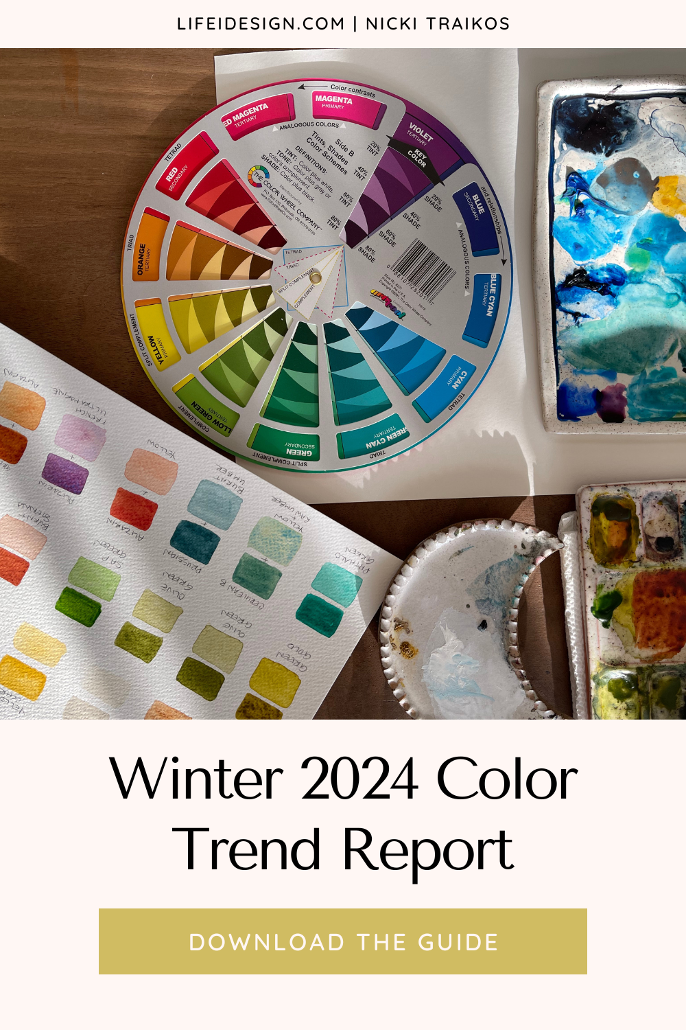 Winter Color Trends 2024: A Must-Have Free Color Guide for Artists ...