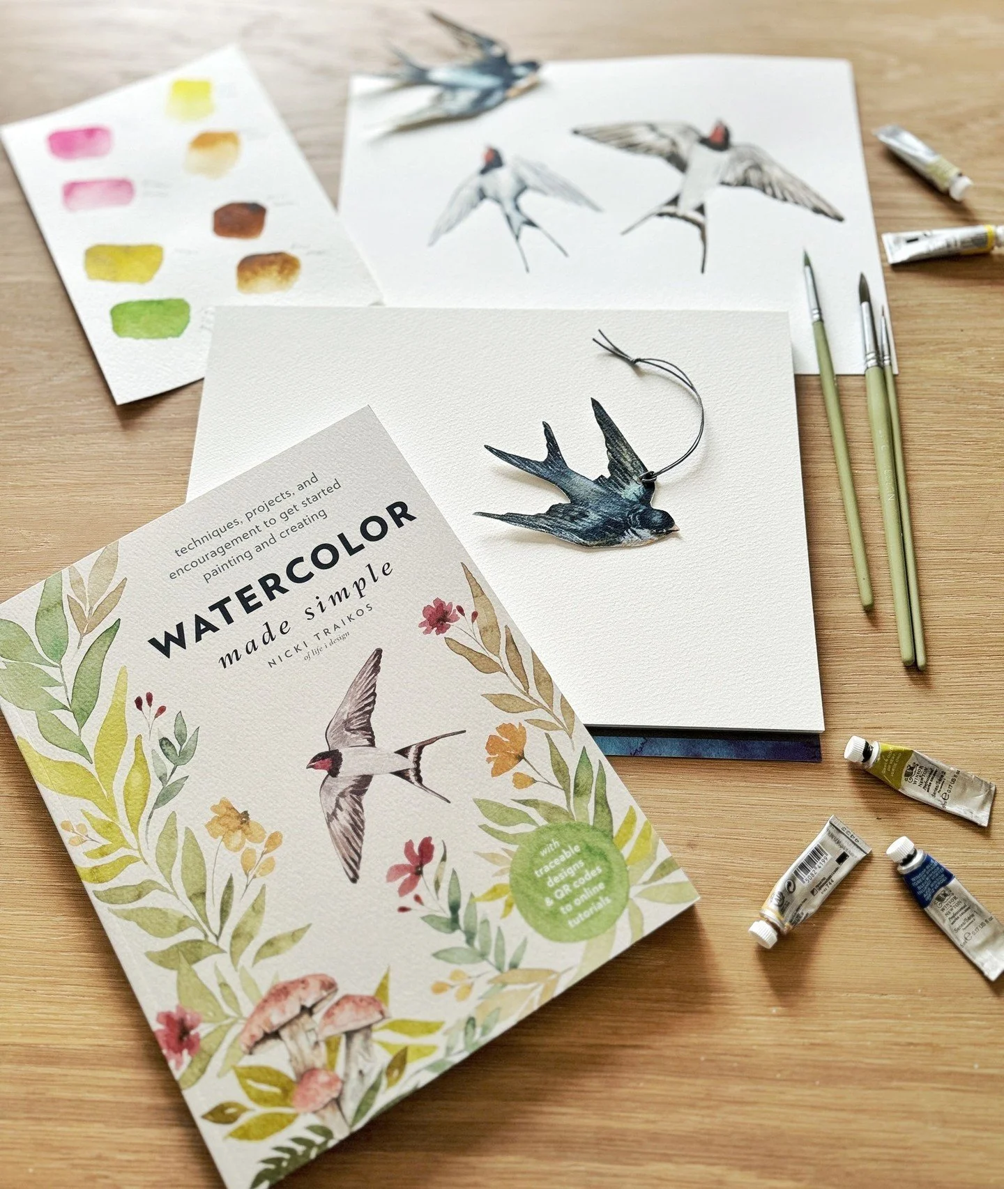 Paint With Me Session from the Watercolor Made Simple Book