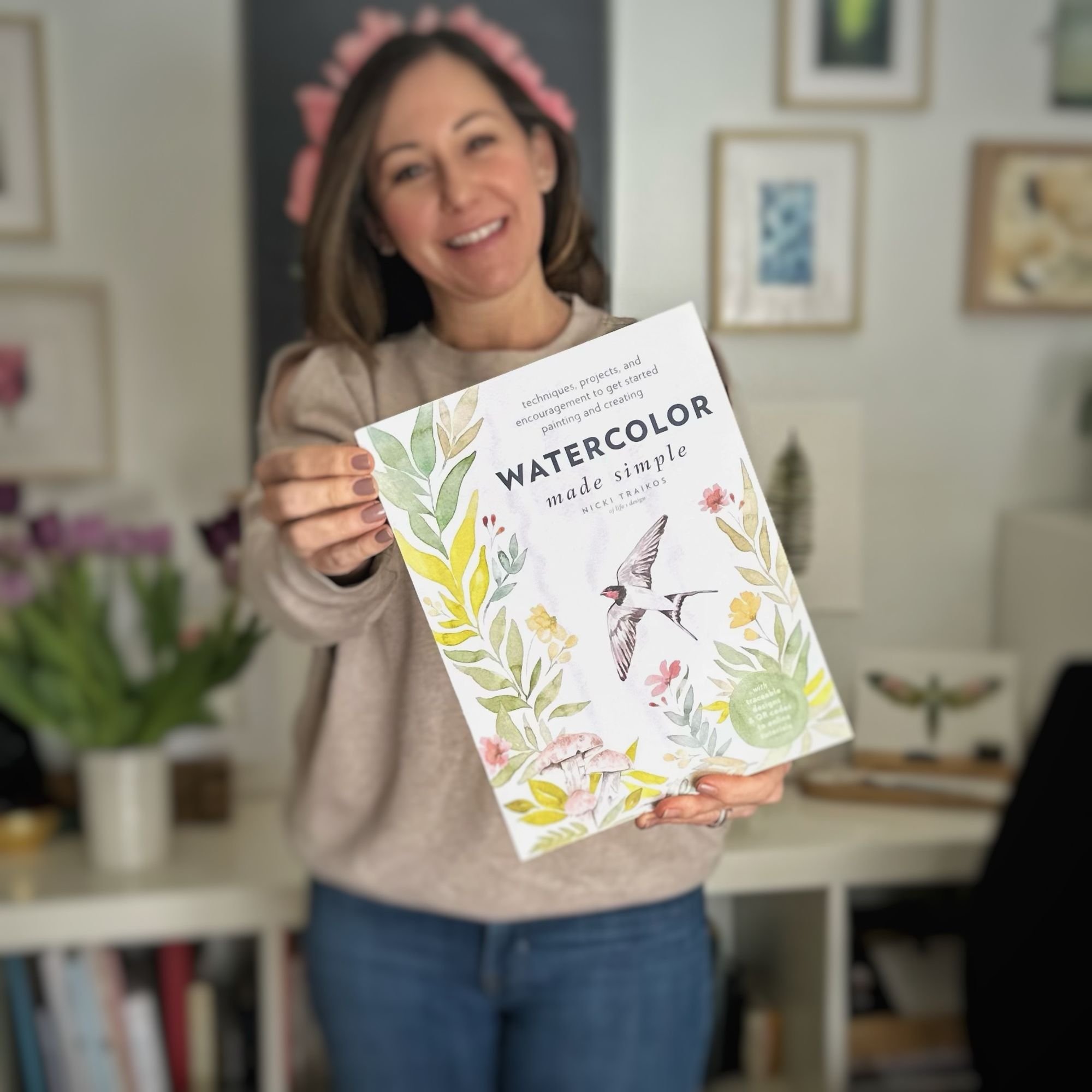 Introducing Watercolor Made Simple Book — Nicki Traikos, life i design