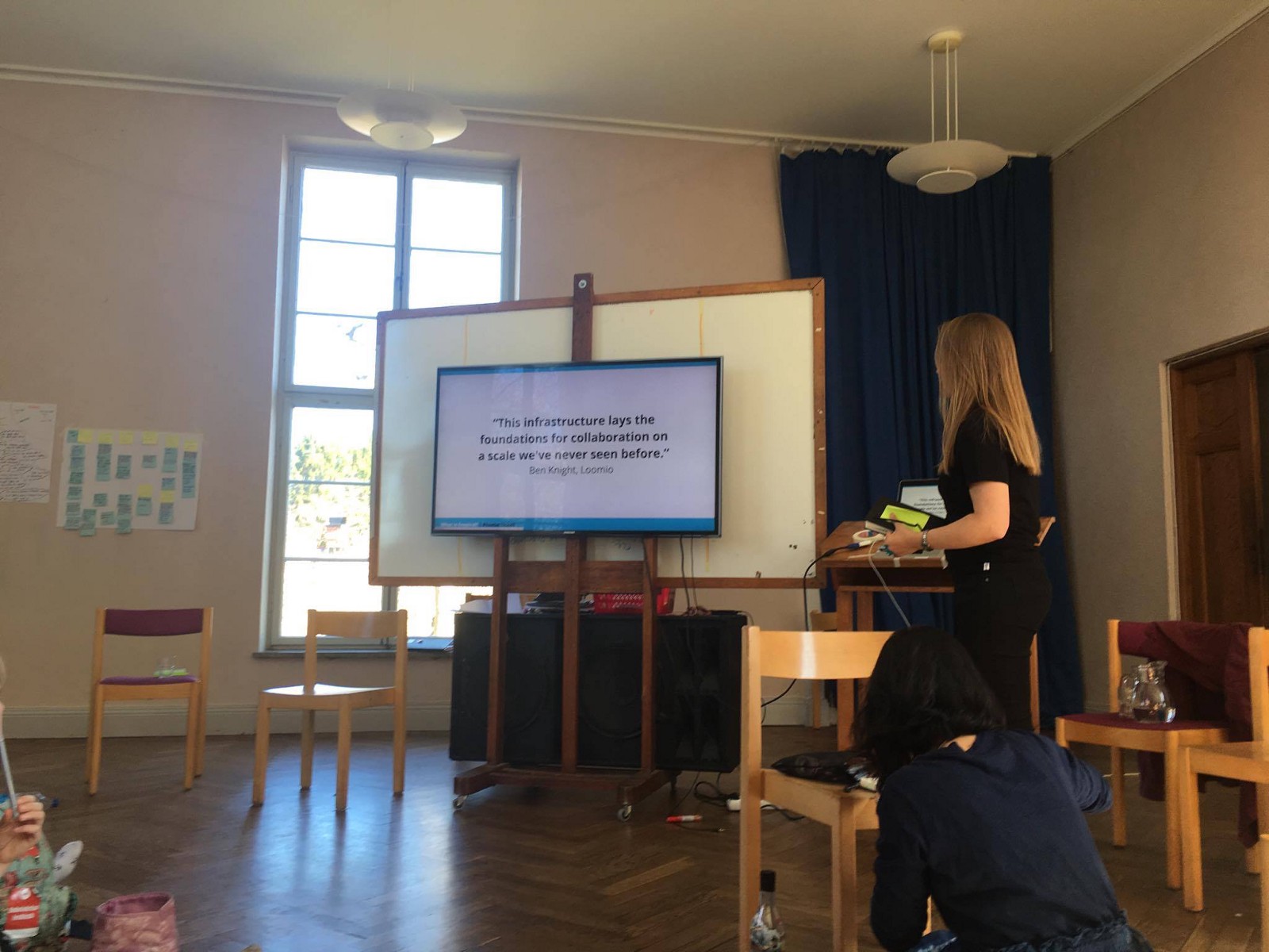 The one time we turned to Powerpoint…