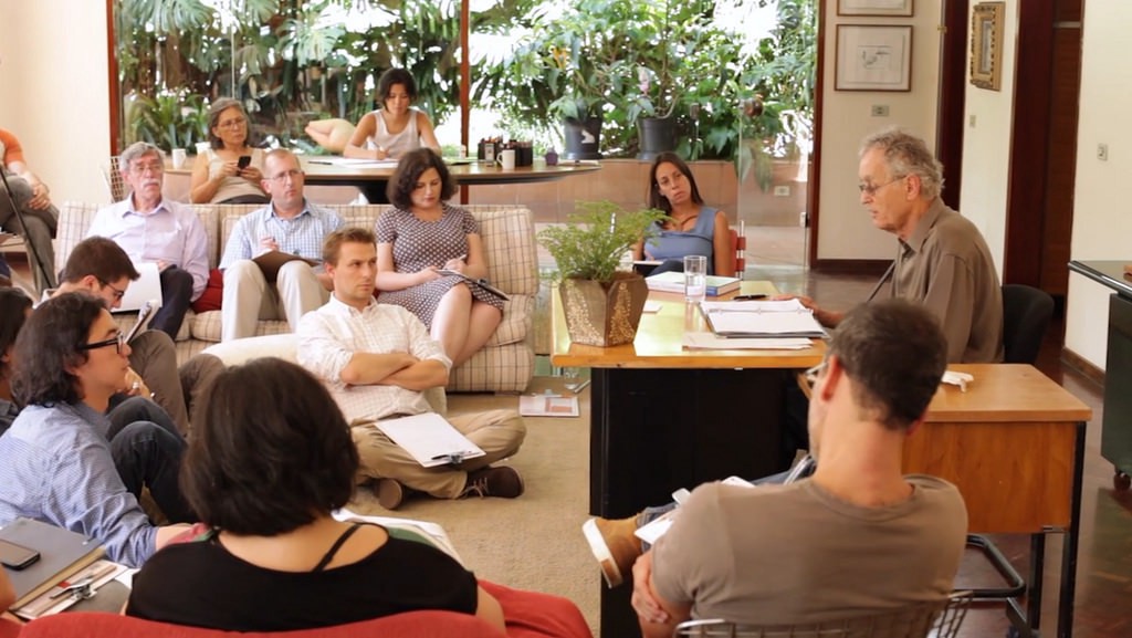 Capra Course being recorded on location in Brazil.