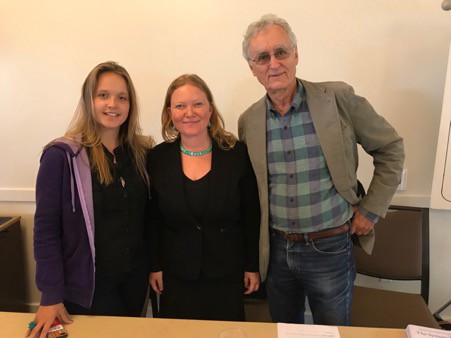 Capra Course teem meet together in San Francisco, where Fritjof is based.