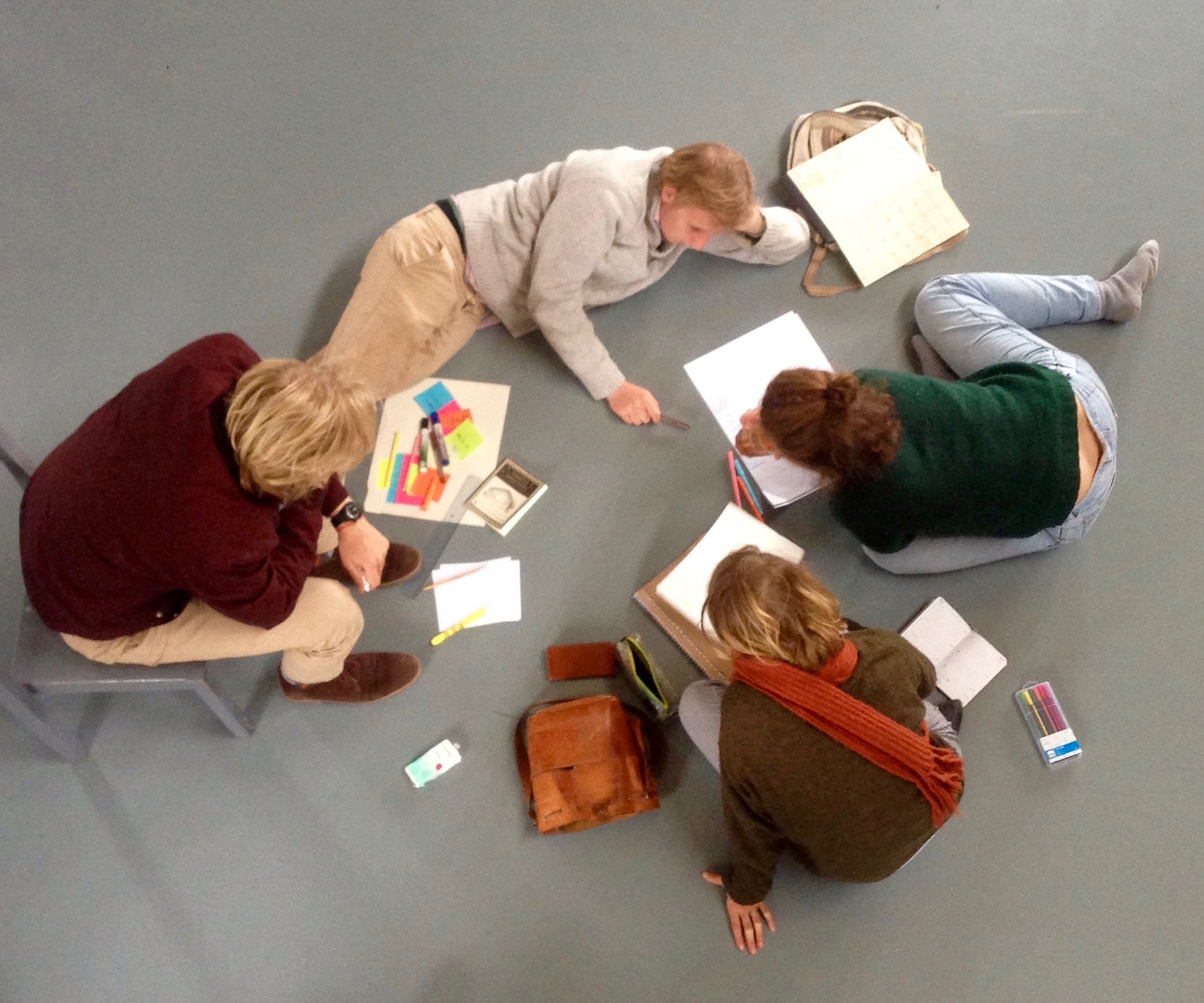 Here’s a shot of some of the YIP participants filling out the “social impact lean canvas”.