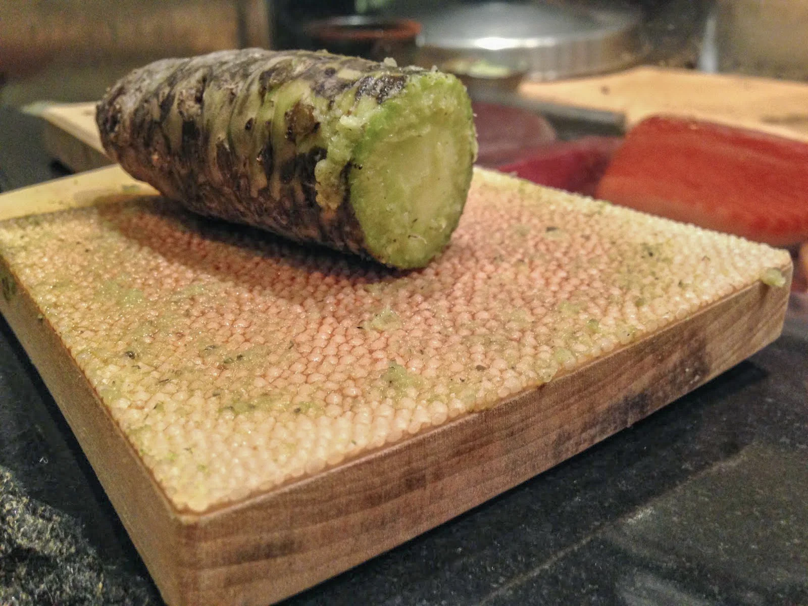 Fresh wasabi from Amagi mountains