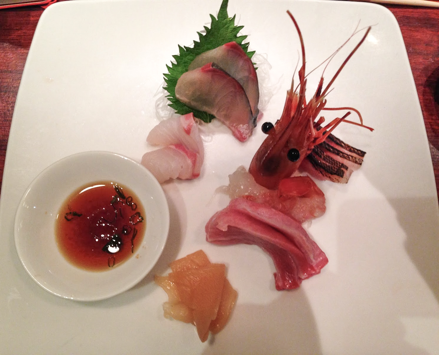 Sashimi tabağı