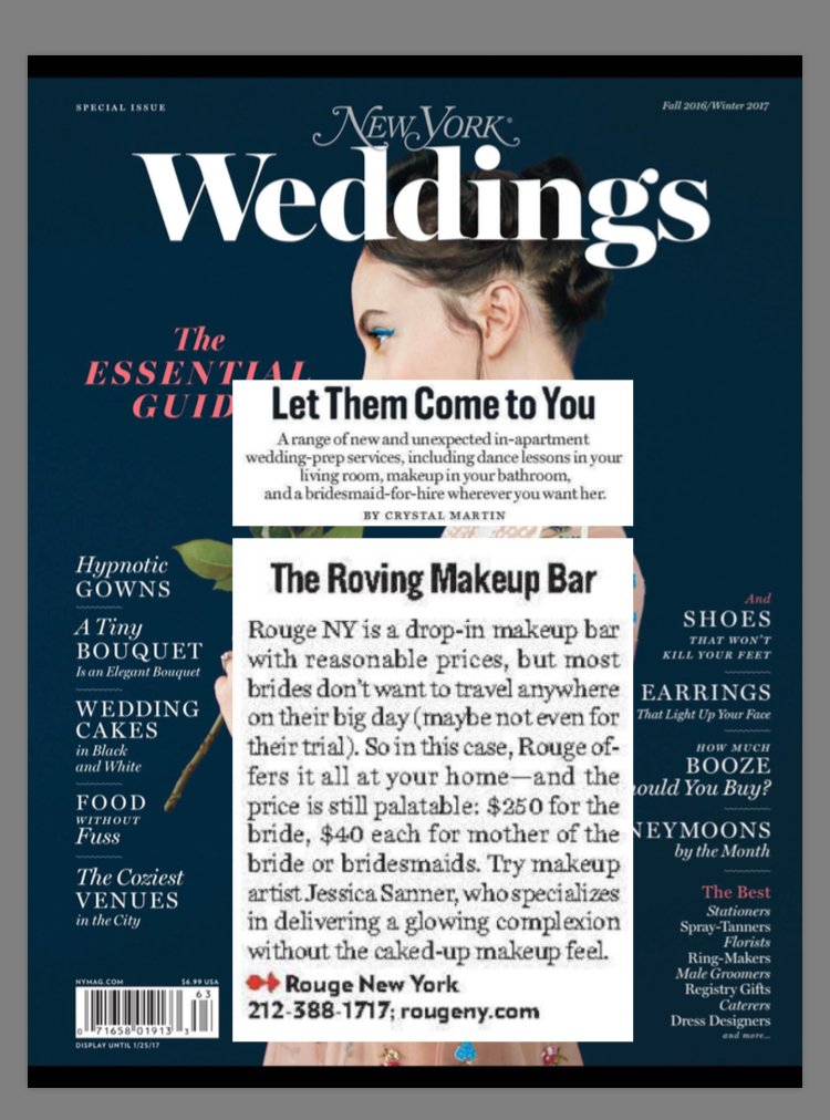 New York Magazine Weddings