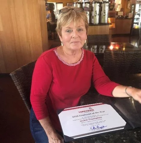 Yorktown 2018 Employee of the Year, Jackie Thompson